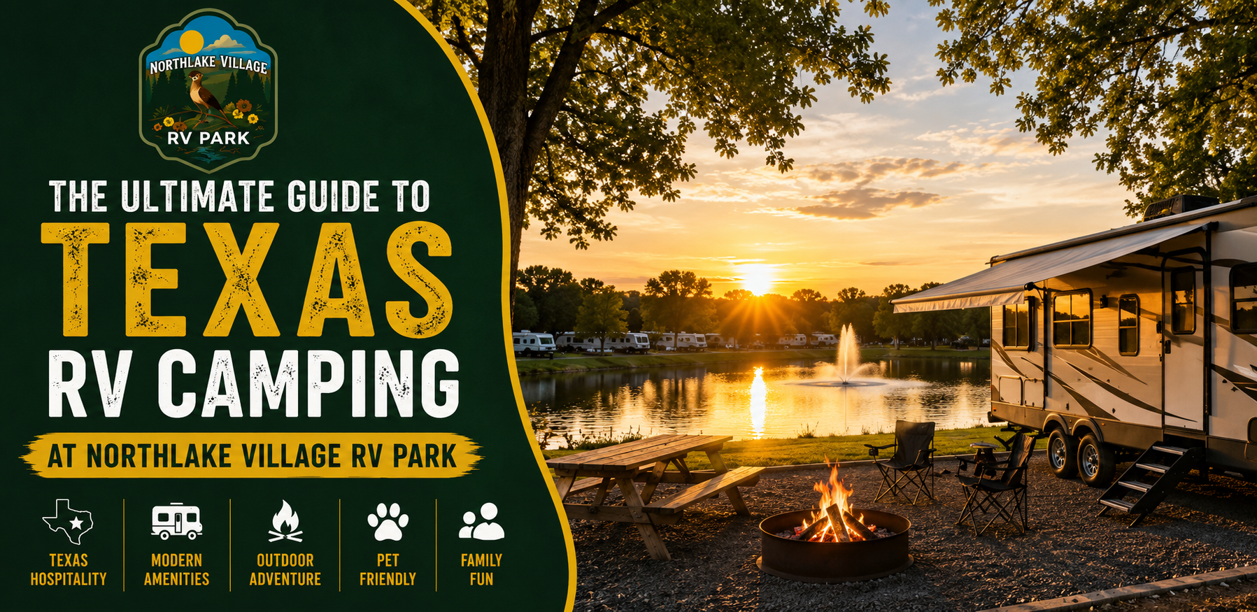 The Ultimate Guide to Texas RV Camping at Northlake Village RV Park